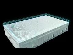 60m/s Wind Resistant Solar PV Bracket Frame Frameless for Roof Solar Module