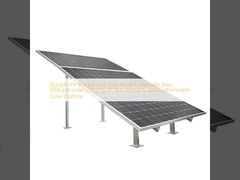 Durable PV Bracket and Solar Panel Frame with Max. 600kg/m Load Capacity 10-Year Warranty and Customizable Color Options